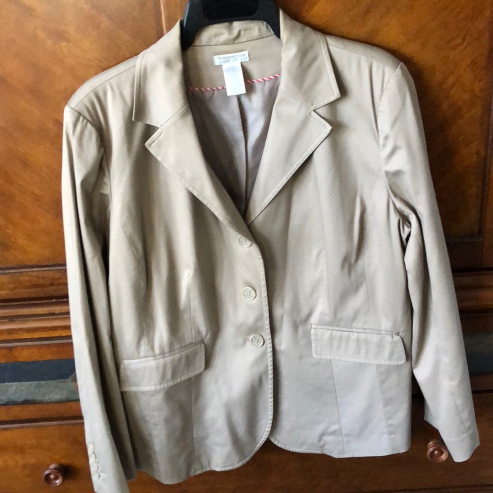 Classic tan jacket